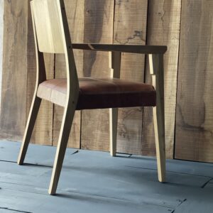 Respaldo del Sillón Borneo en madera maciza | Ástika